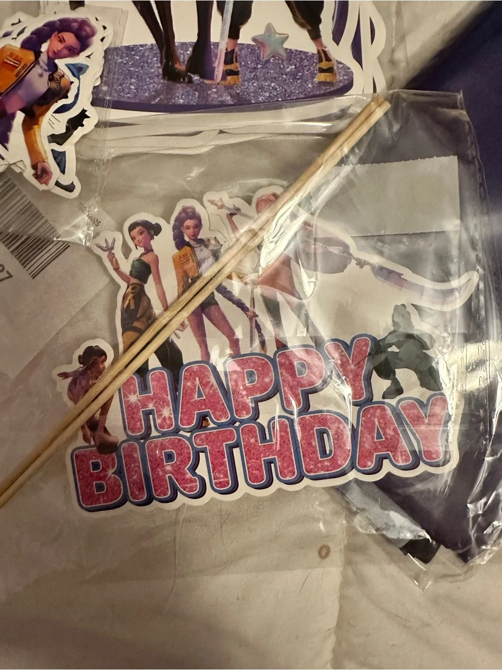 Demon Hunters Happy Birthday Party Decor Mix - NEW
